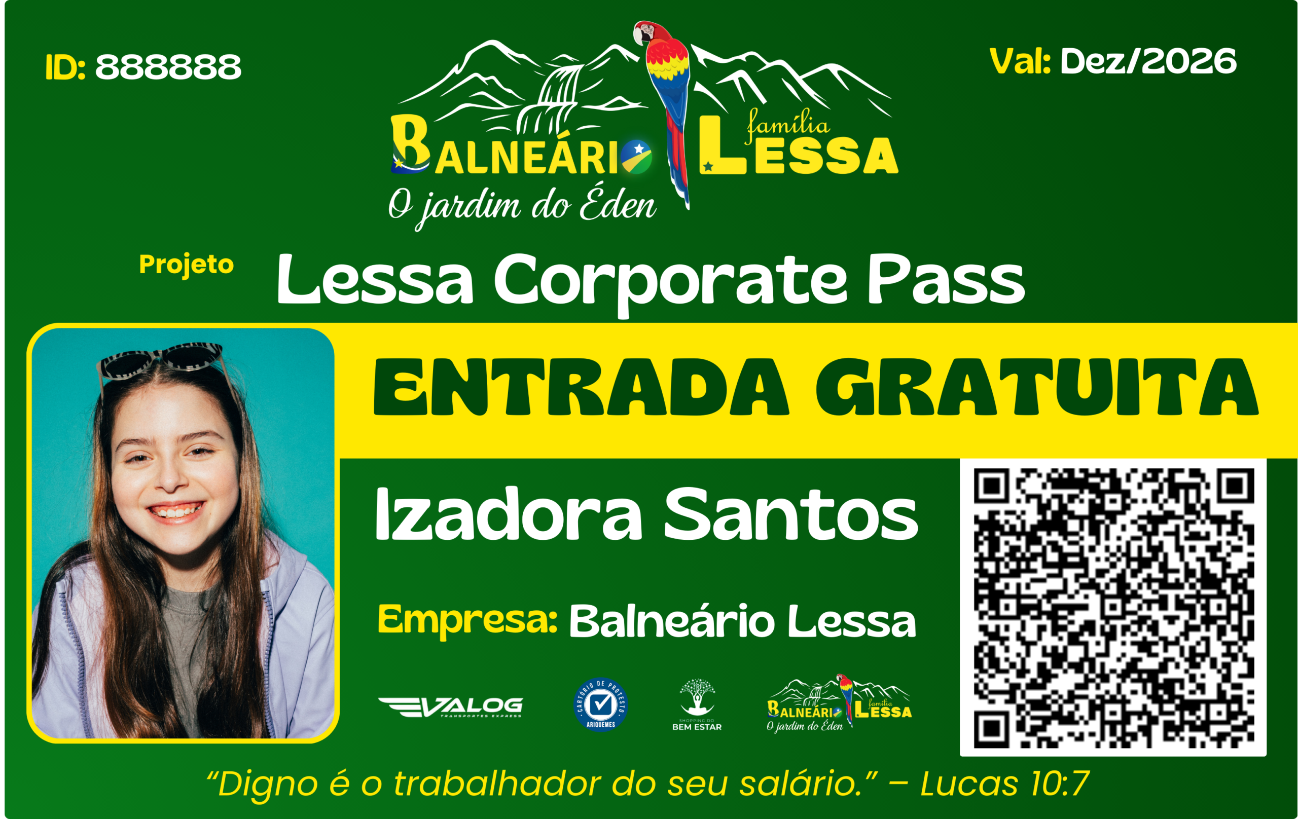 Lessa Corporate Pass imagem